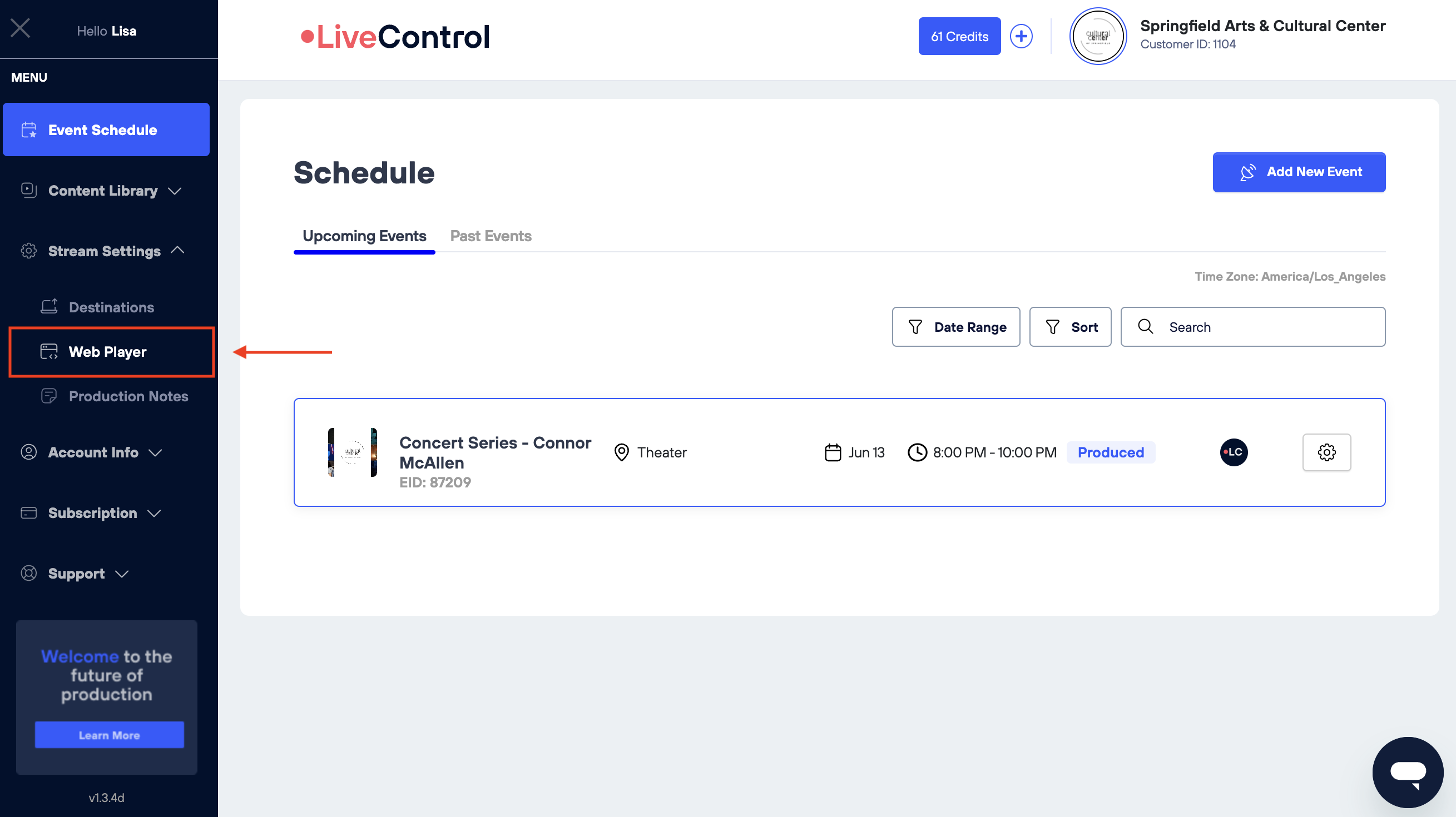 Web Player Tab from Dashboard.png